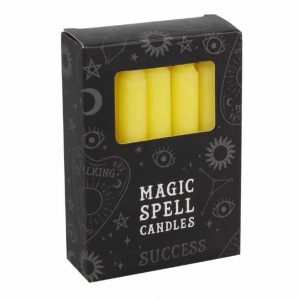 Magic Spell Candles Success (Yellow - 12 Pieces)