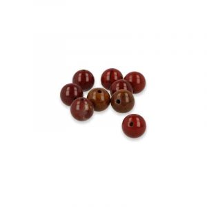 Separate Beads Jasper Breccie (8 mm - 9 pieces)