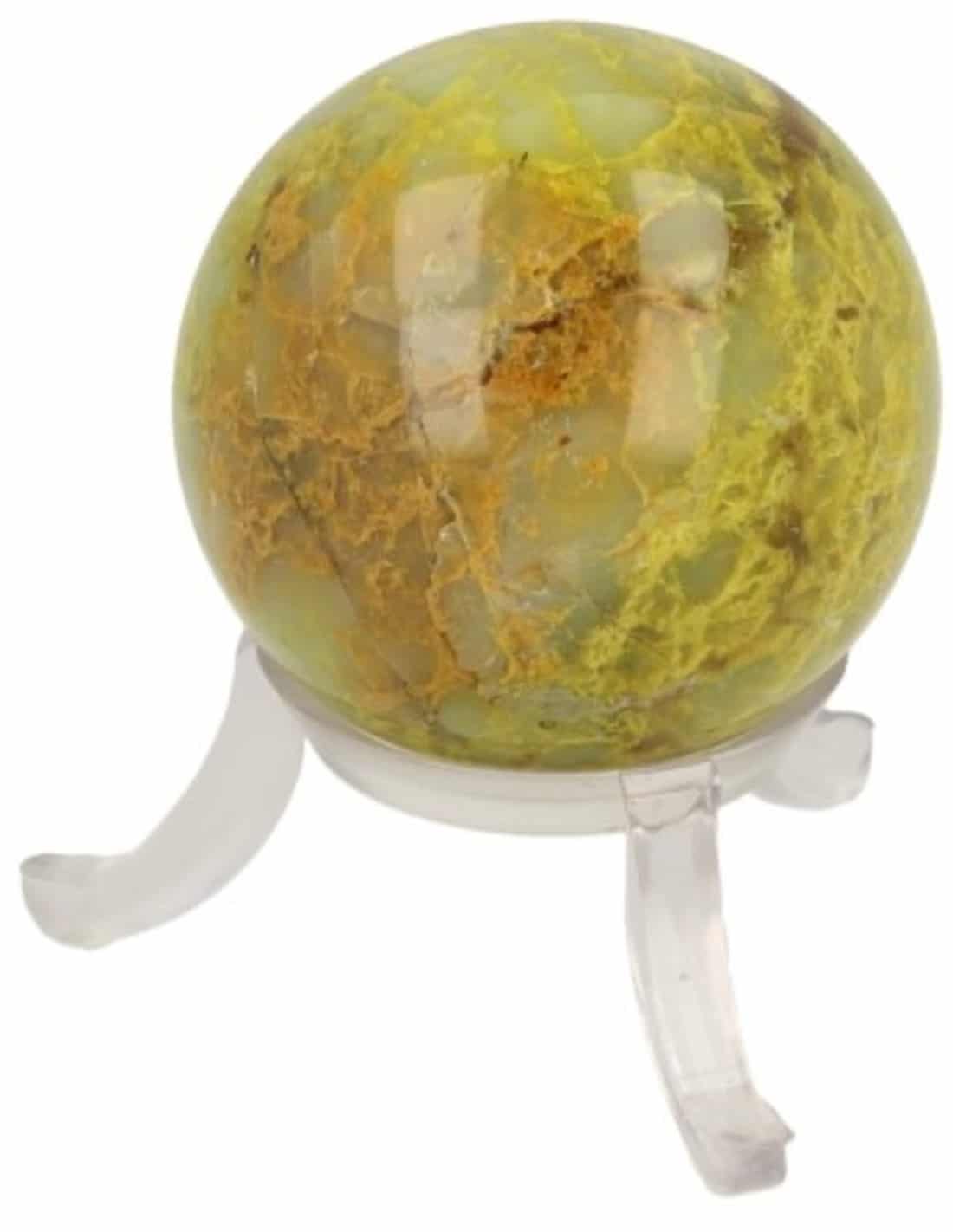 Gemstones Sphere Opal Green (40 mm)