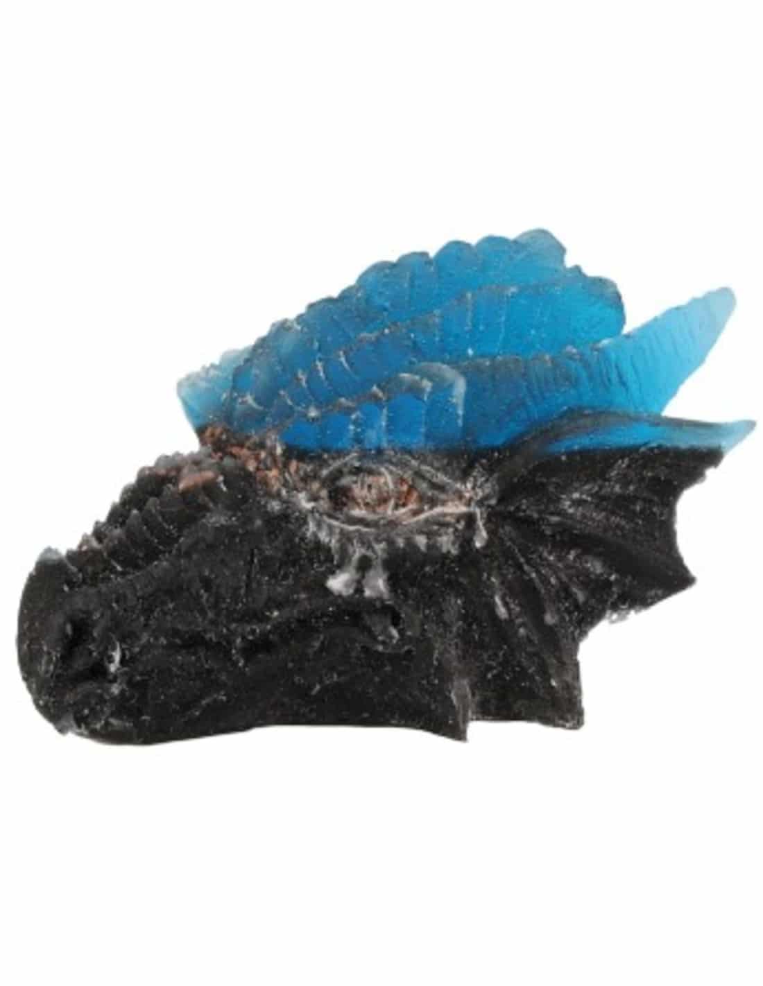 Orgonite Dragon Skull Blue-Black