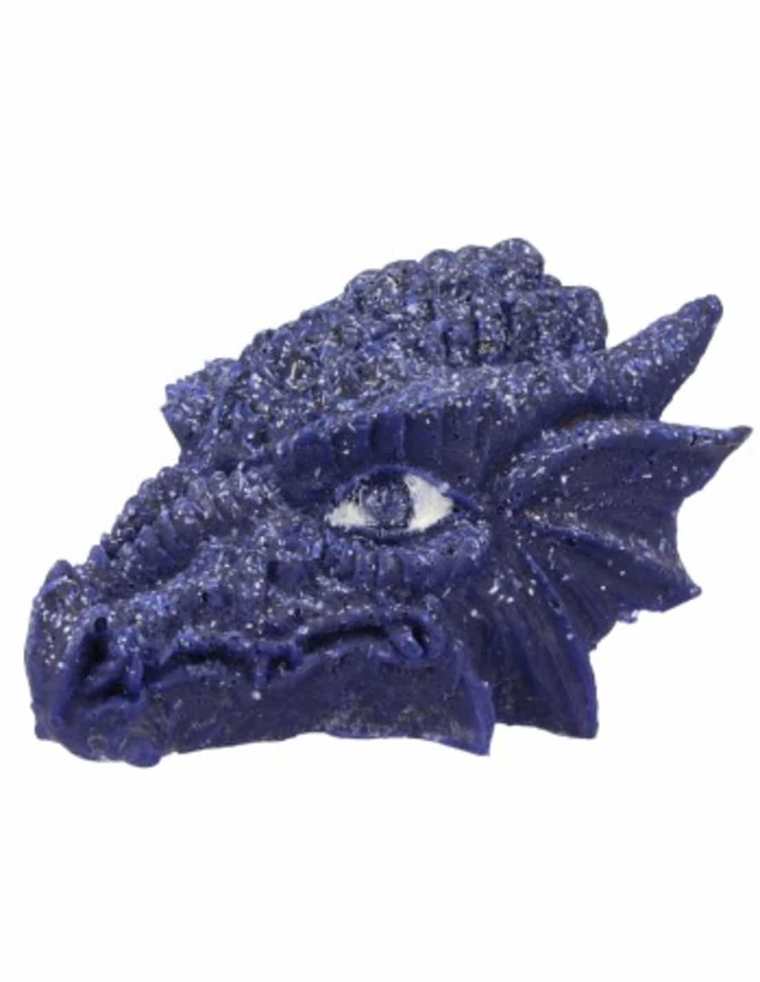 Orgonite Dragon Skull Dark Blue
