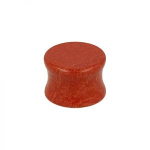 Plug Ear Piercing Red Jasper  (16 mm)