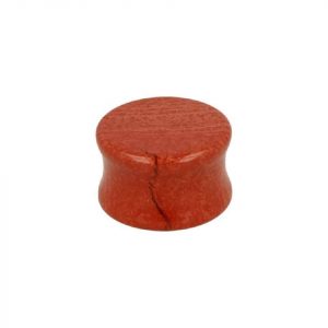 Plug Ear Piercing Red Jasper (20 mm)
