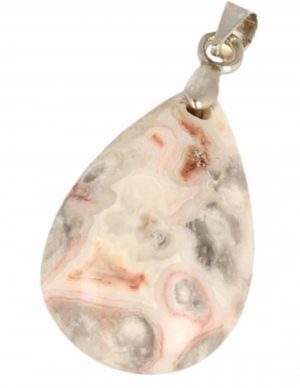 Gemstone Pendant The Drop of Agate Crazy Lace