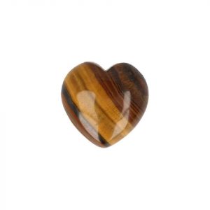 Gemstones Heart Tiger Eye (30 mm)