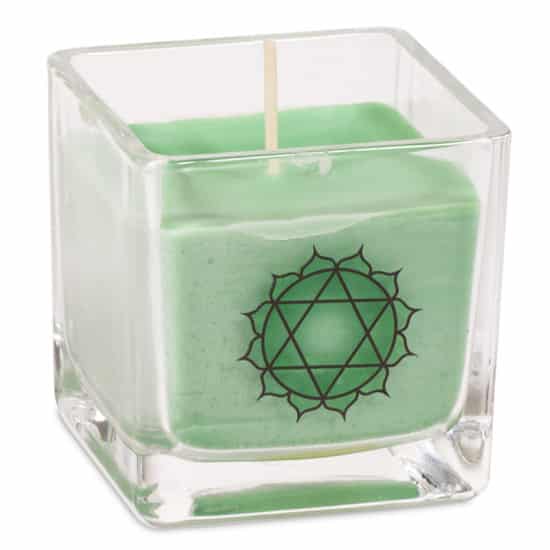 Rapeseed Wax Ecological Scented Candle 4th Chakra - Heart Chakra