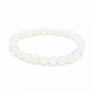 Gemstone Bracelet Opalite White