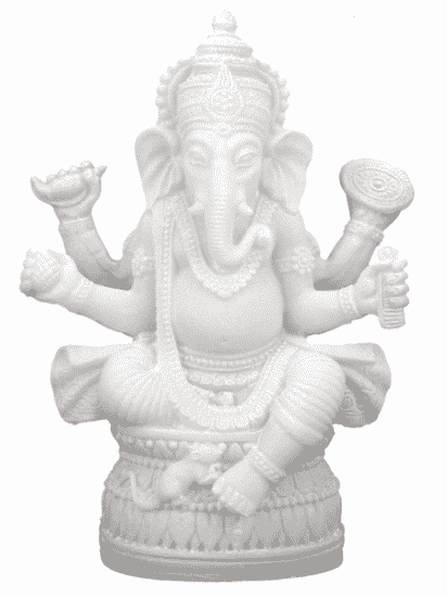 Ganesha Picture - 17 Cm