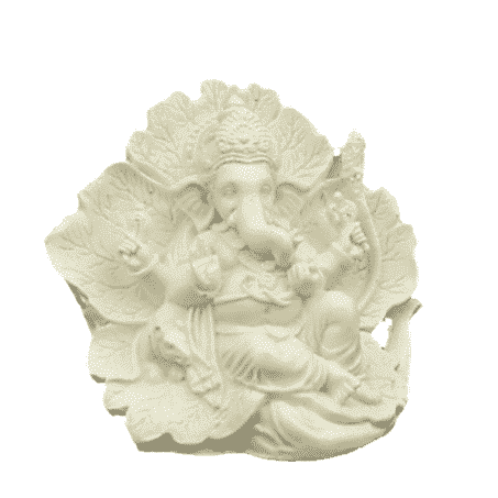 Ganesha Picture Ridhi Sidhi - 12 Cm