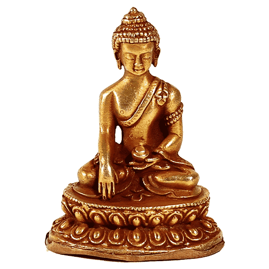 Sakyamuni Buddha Gold - 5,5 Cm