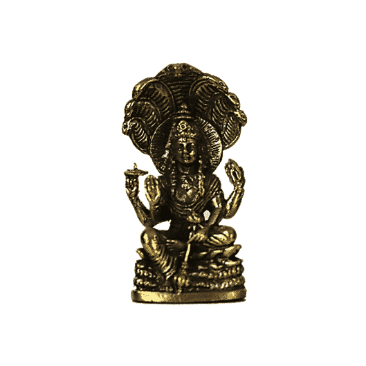 Mini Statue Shiva Brass - 6 Cm