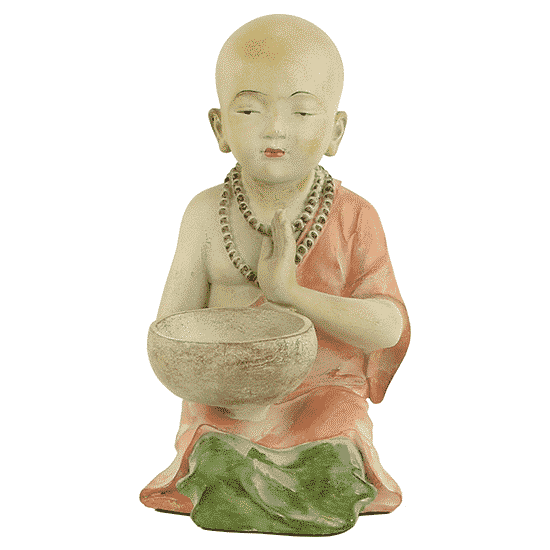 Monk Candle Holder - 34 Cm