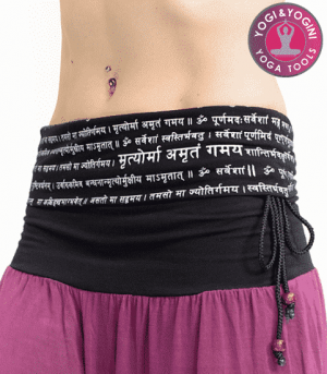 Yoga Pants Mantra Breath Easy One Size Unisex