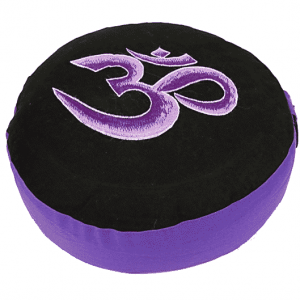 Meditation Cushion Ohm (black Violet)