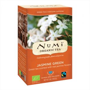 Numi Organic Green Tea Jasmine -- 18x2g