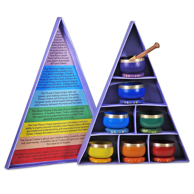 Chakra Singing Bowls Gift Set