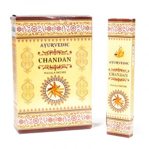 Ayurvedic Masala Incense Chandan Premium (12 boxes)