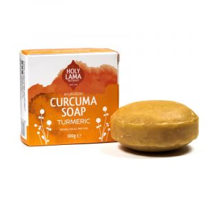 Holy Lama Naturals Ayurvedic Soap 'Curcuma'