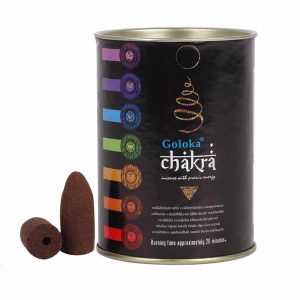Goloka Backflow Incense Cones Chakra