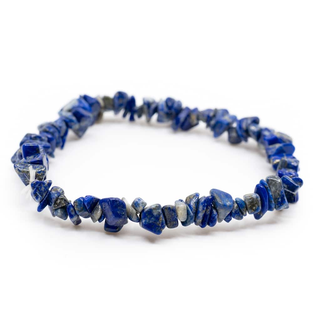 Gemstone Chip Bracelet Lapiz Lazuli