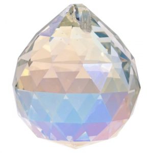 Rainbow Crystal Bol Mother Of Pearl Aaa Quality (5 Cm)