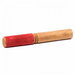 Singing Bow Lighting Wood With Suede Red (19 Cm)