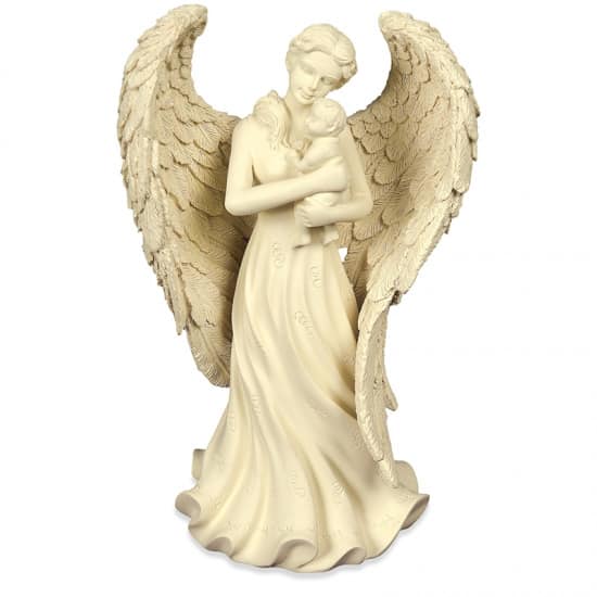 Angelic Image With Baby - 22 Cm