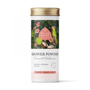 Shower Powder Coconut Hibiscus BIO Eliah Sahil -- 90g
