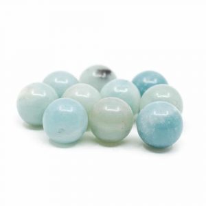 Gemstone Loose Beads Amazonite - 10 pieces (12 mm)