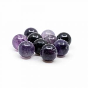Gemstone Loose Beads Fluorite - 10 pieces (12 mm)