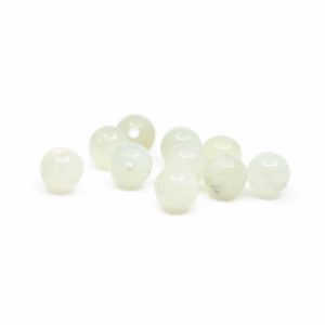 Gemstone Loose Beads Green Jade - 10 pieces (4 mm)