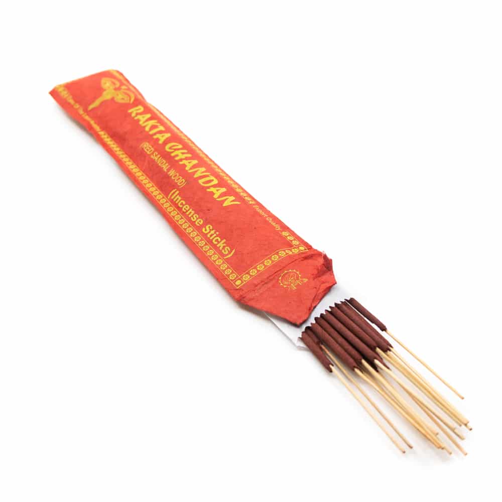 Tibetan Incense Sticks - Red Sandalwood (15 pieces)
