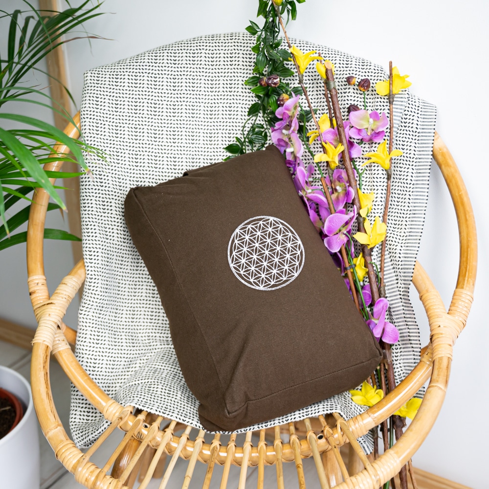 flower of life meditation cushion