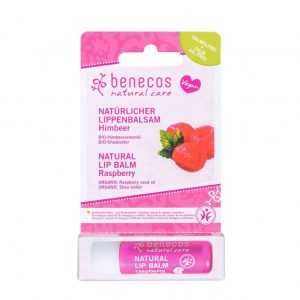 Benecos Natural Vegan Lip Balm - Raspberry 4,8 - in box