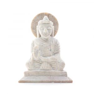 Buddha Stone - Antique Finish - Teaching (10 cm)