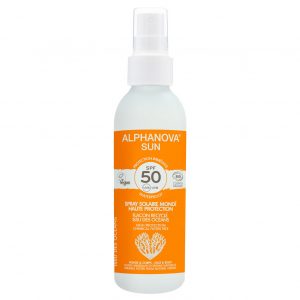 ALPHANOVA SUN BIO Sunscreen Spray- SPF 50 Adult - 125 gr