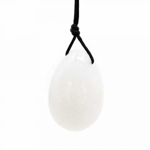 Yoni Egg White Jade (45 x 30 mm)