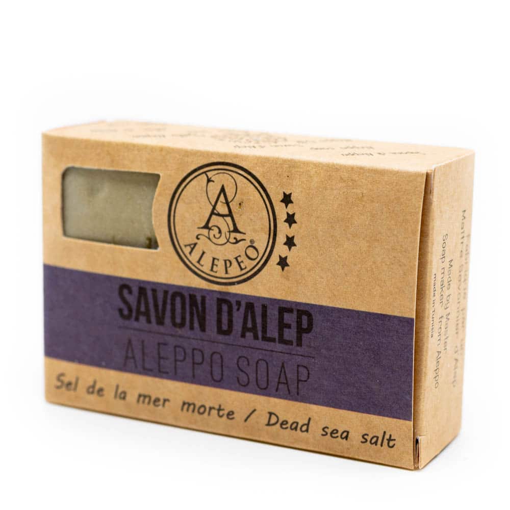 Aleppo Soap Dead Sea Salt - 8% Bay Laurel Oil - 100 grams