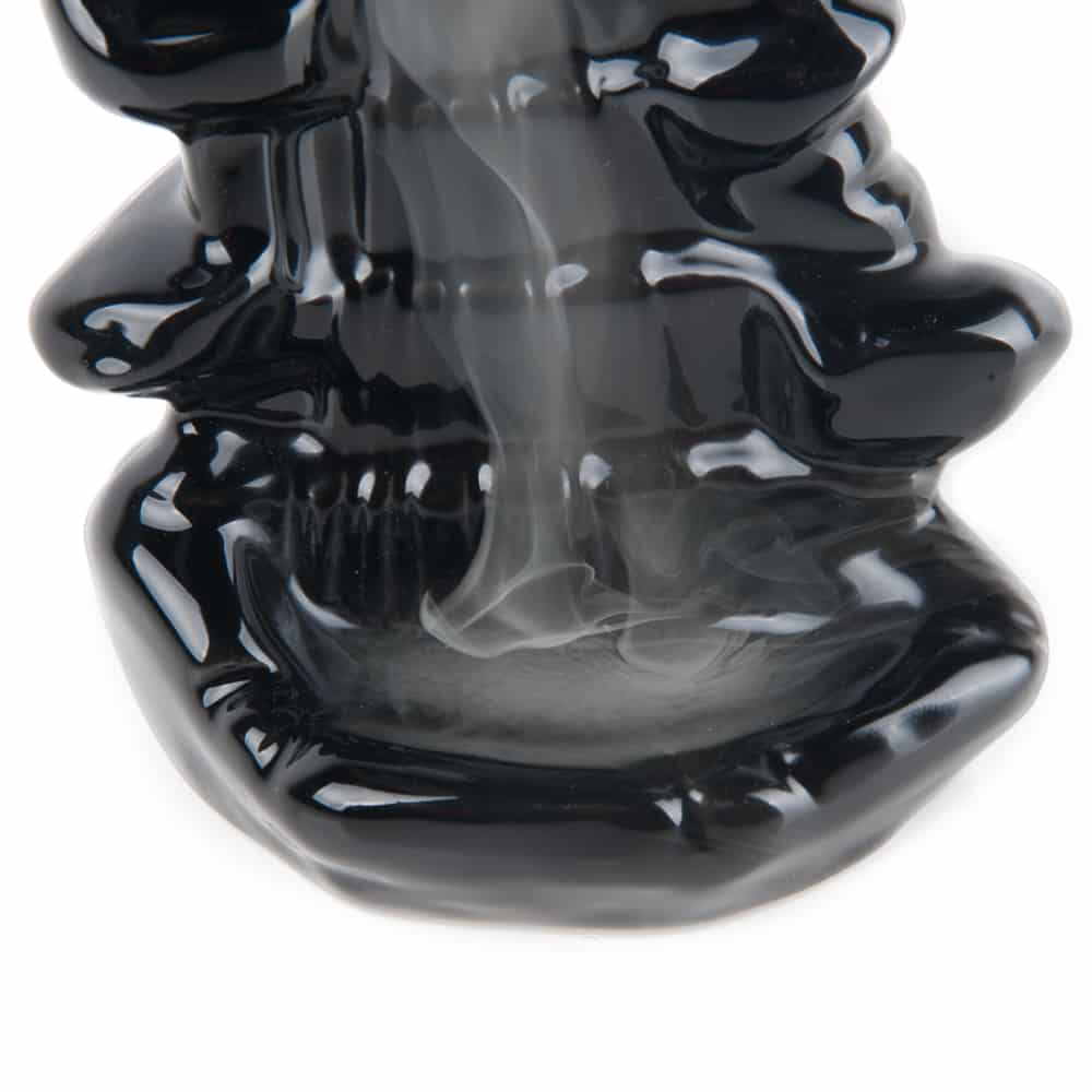 backflow incense burner waterfall smoke