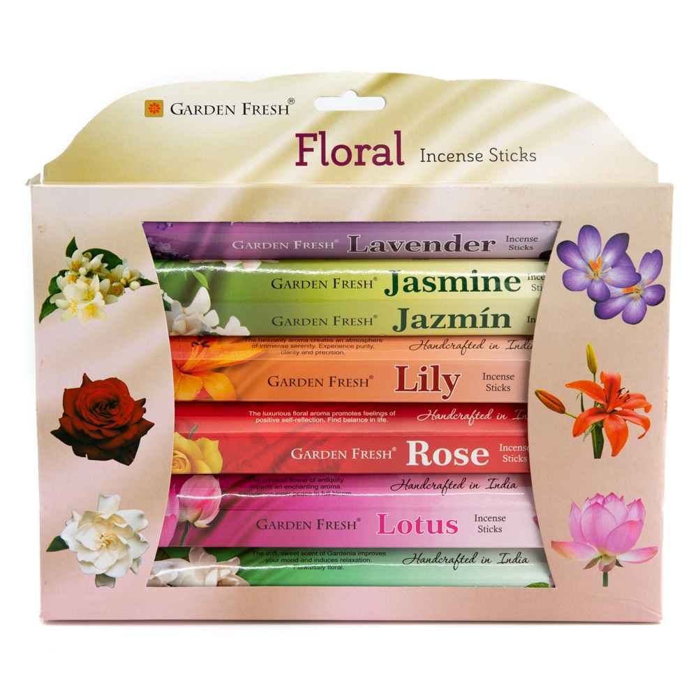 Garden Fresh - Flower Incense Gift Set (6 Packets)