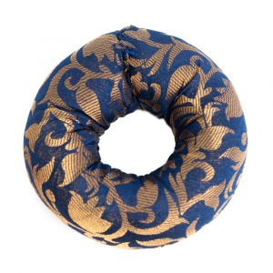 Singing Bowl Cushion Ring Blue (10 x 3 cm)