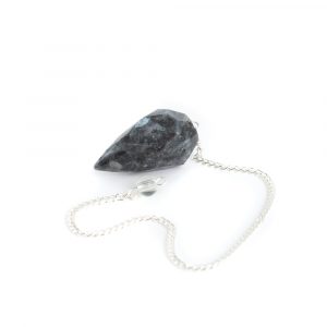 Pendulum Gemstone Larkivite Diamond Cut