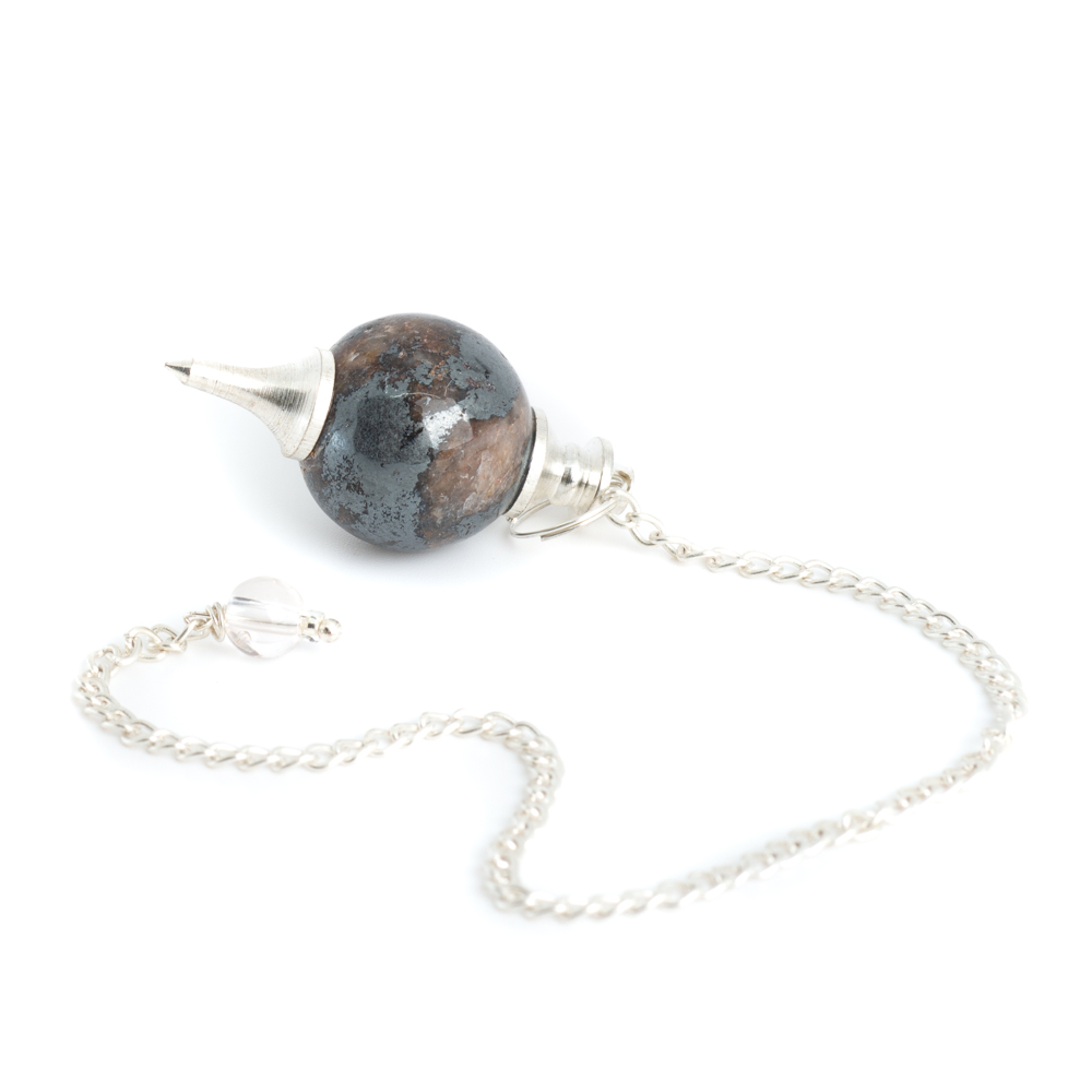 Pendulum Gemstone Hematite Sphere