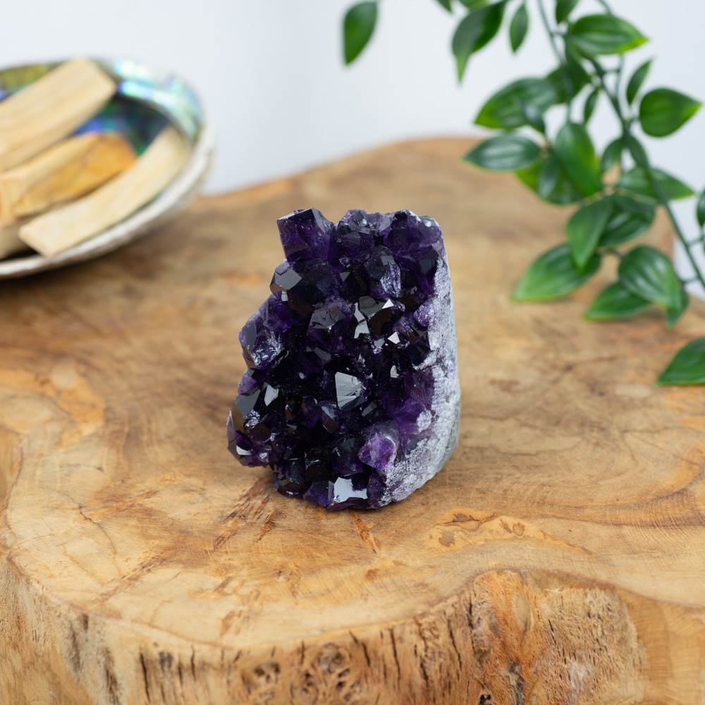 6 inch PLANTER FLUORITE GEODE pot, Crystal Planter Pot, Gemstone