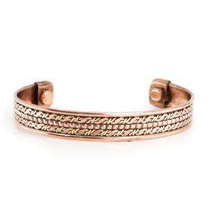 Copper Magnet Bracelet "Dual"