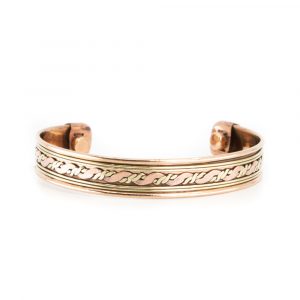 Copper Magnet Bracelet "Twirl"
