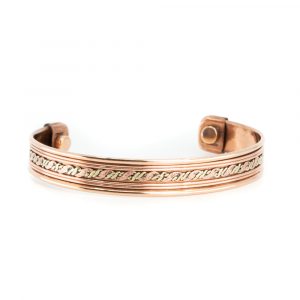 Copper Magnet Bracelet "Waves"