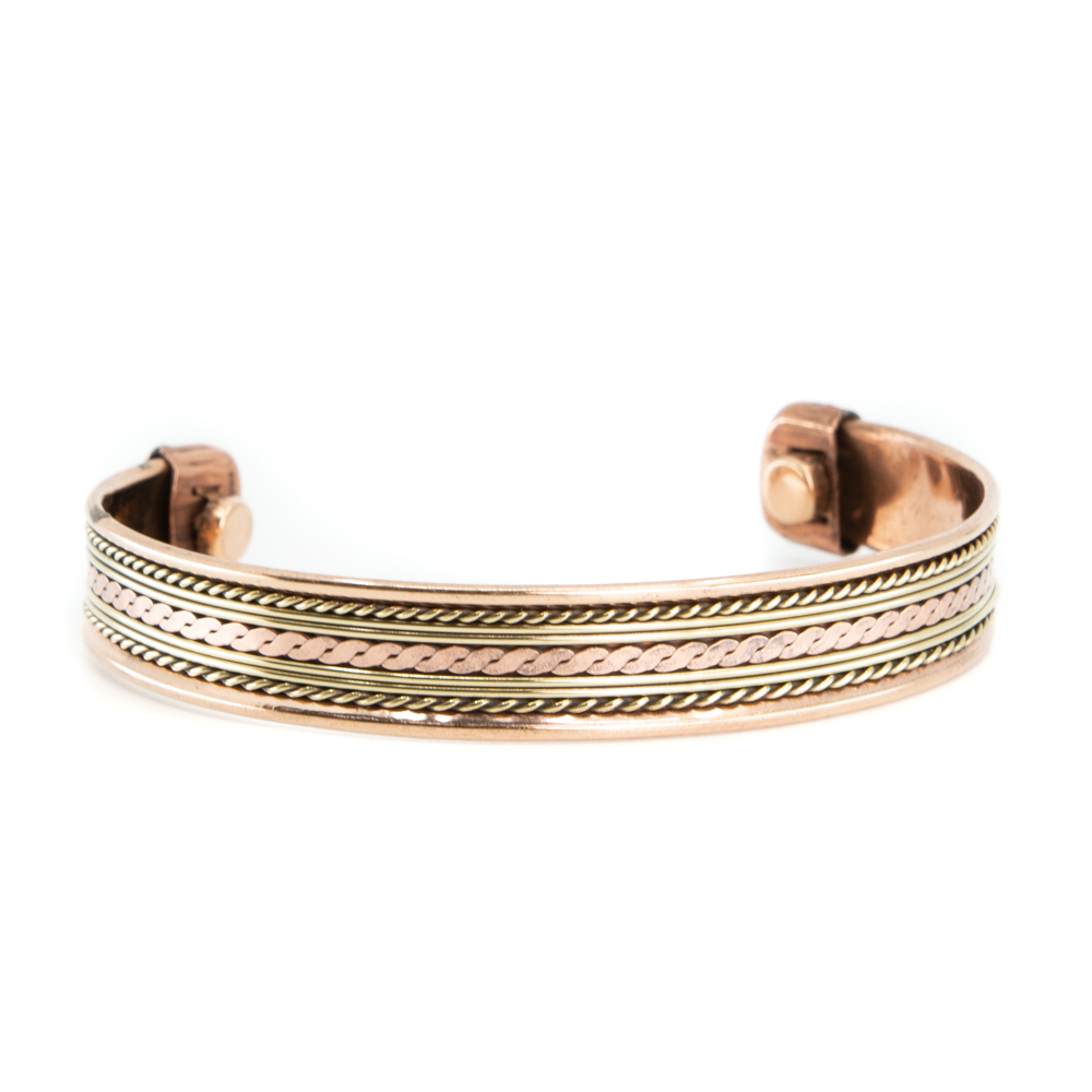 Copper Magnet Bracelet "Lifelines"
