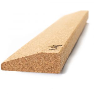 Spiru Yoga Block Eco Cork Wedge Shape Long - 60 x 9 x 3 cm