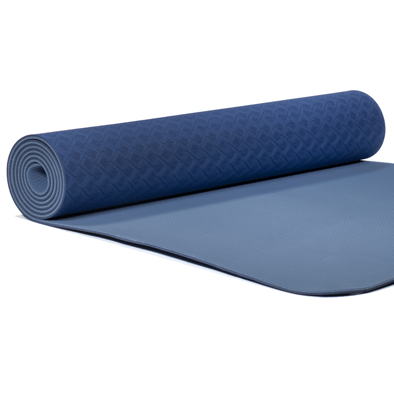 Yogi and Yogini Premium TPE Yoga Mat Blue - 950 g